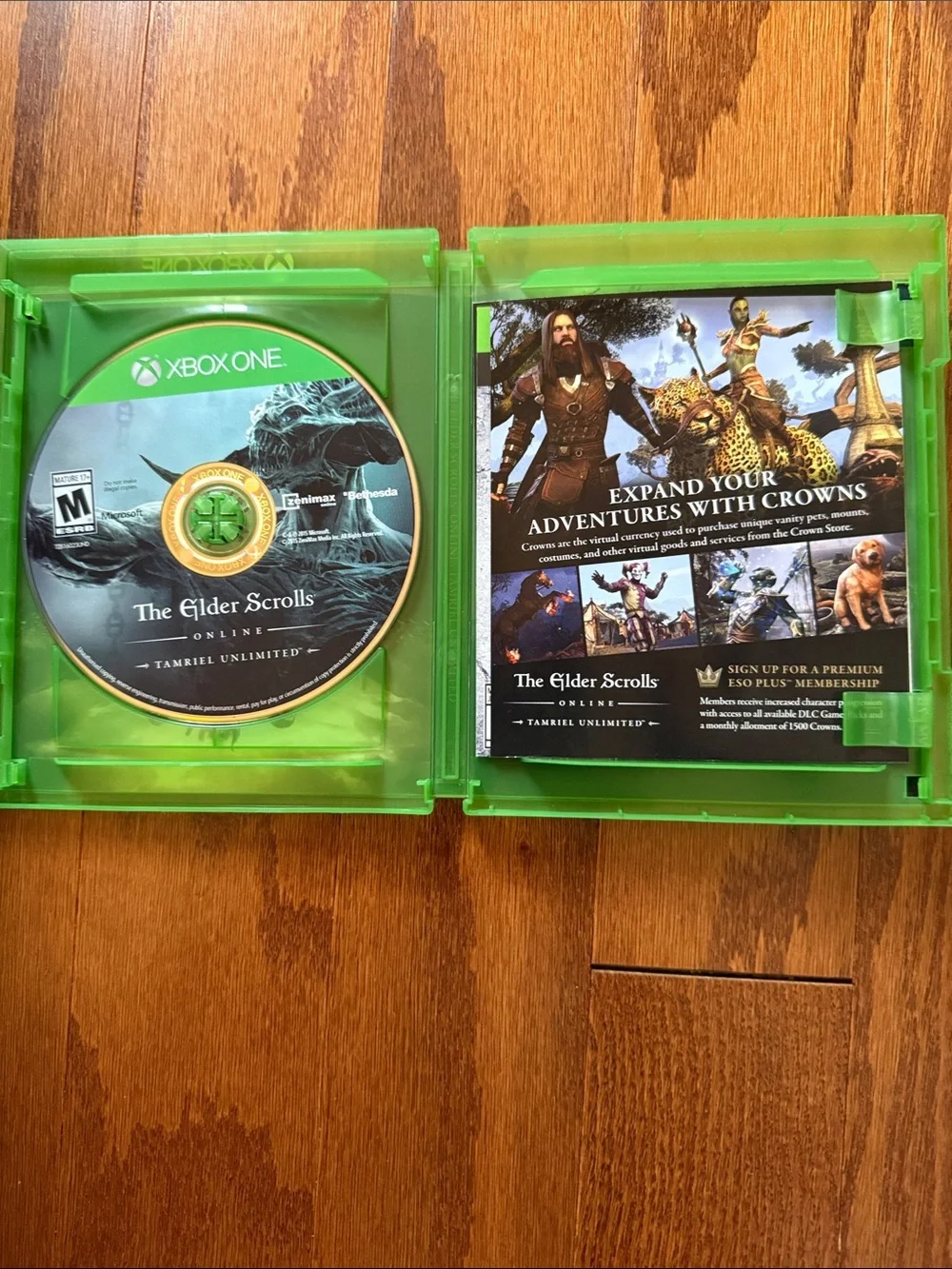 The Elder Scrolls Online Tamriel Unlimited Xbox One Video Game